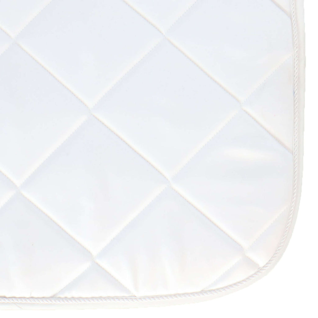 HKM Tapis de Selle Bergamo Dressage Blanc