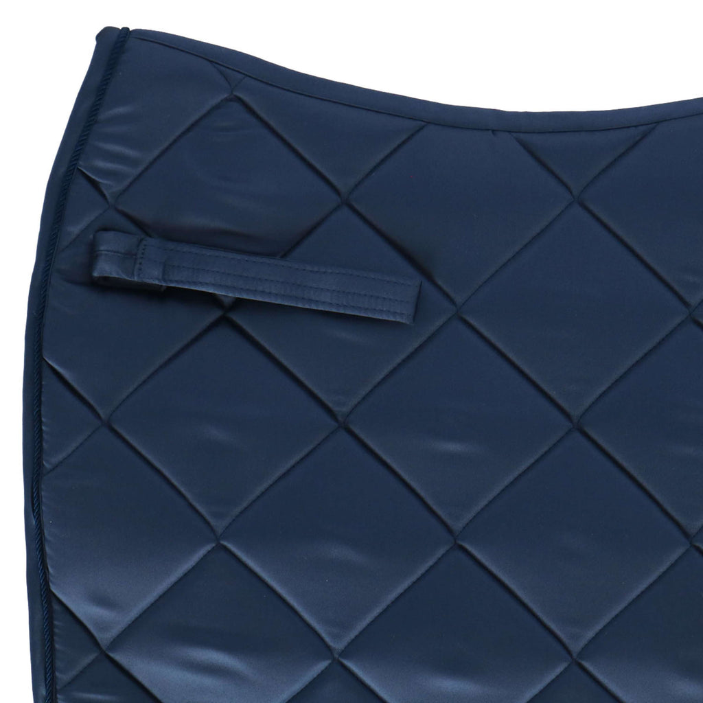 HKM Tapis de Selle Bergamo Dressage Bleu Foncé
