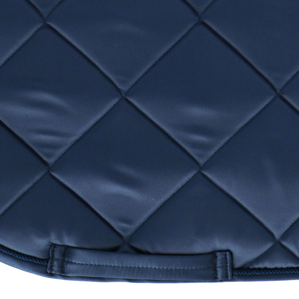 HKM Tapis de Selle Bergamo Dressage Bleu Foncé