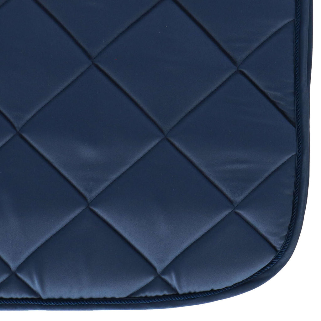 HKM Tapis de Selle Bergamo Dressage Bleu Foncé