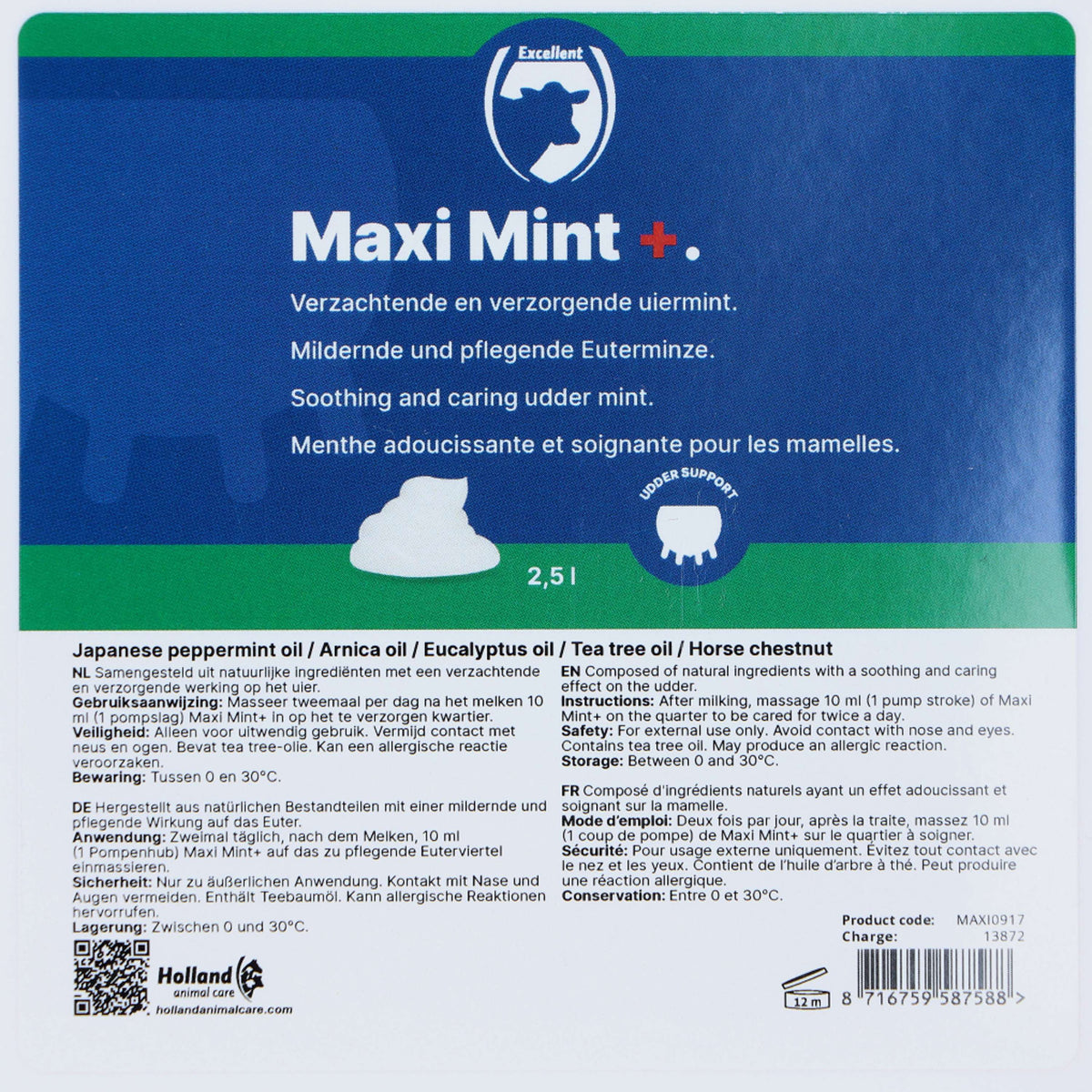 Excellent Maxi Mint Emballage en Vrac avec Doseur