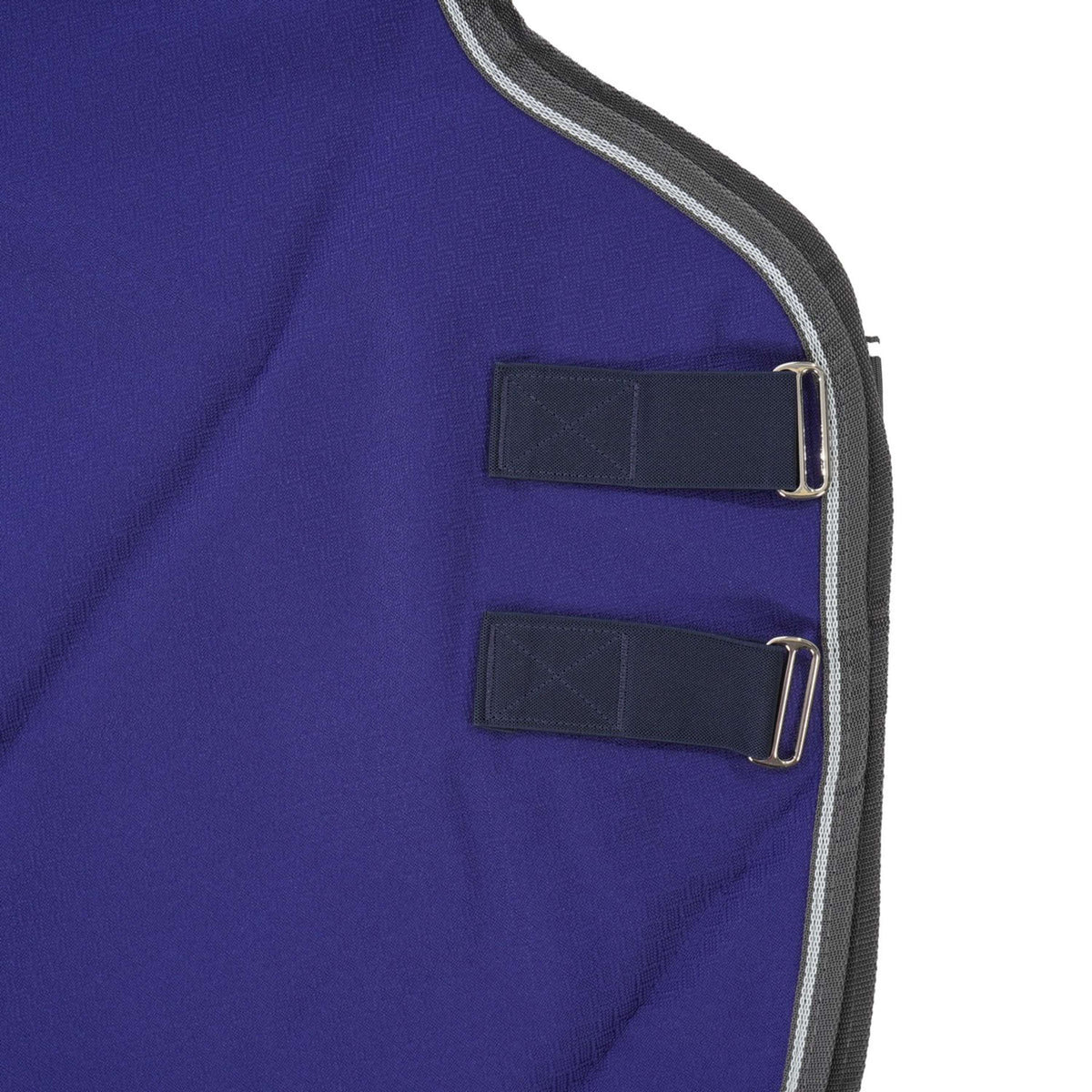 Weatherbeeta Couverture Imperméable Comfitec Premier Free Neck Rug Lite Bleu Foncé/Gris/Blanc