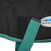 Weatherbeeta Veste pour Chien Green-Tec 900D Chien Coat Lite Medium Noir/bottle Vert