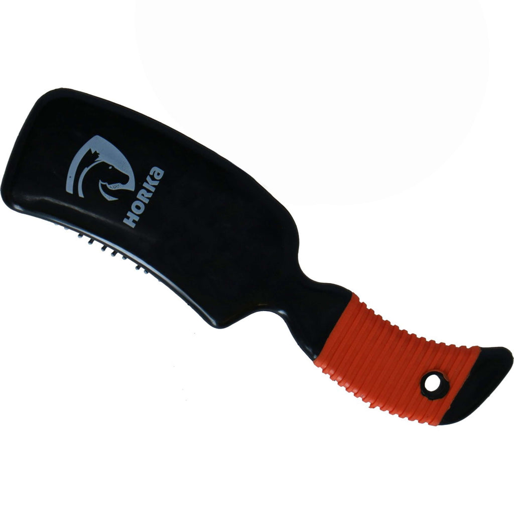 HORKA Brosse à Crinière Plastique Orange