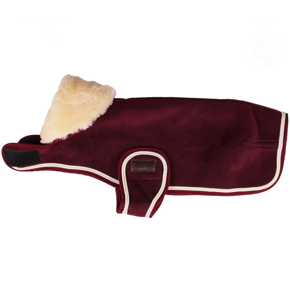 Kentucky Veste pour Chien Heavy Fleece Bordeaux