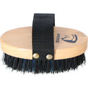 HORKA Brosse Douce Bois Poney Noir