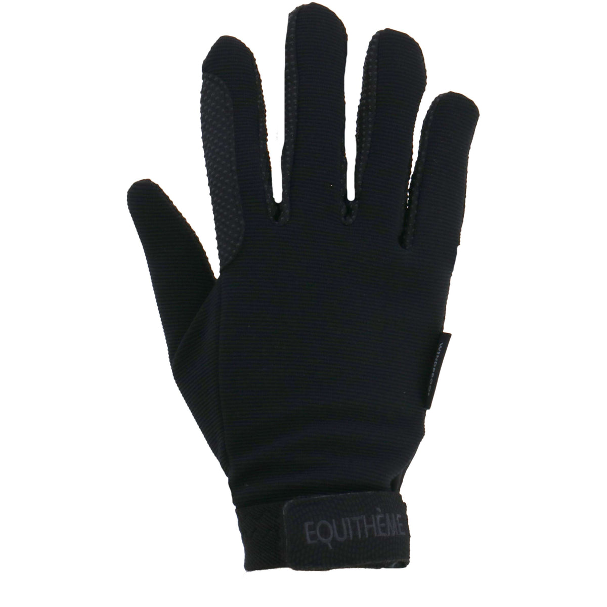 EQUITHÈME Gants d'Équitation Knit Noir