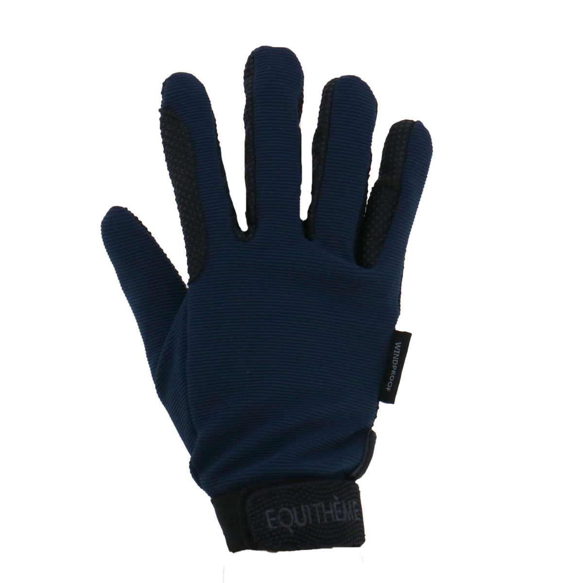 EQUITHÈME Gants d'Équitation Knit Marin