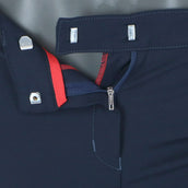 Euro-Star Pantalon d'Équitation ES-Equitation Queen Prise de Genou Marin