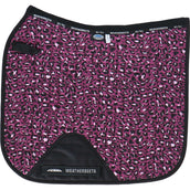 Weatherbeeta Saddlepad Prime Leopard Dressage Léopard Rose