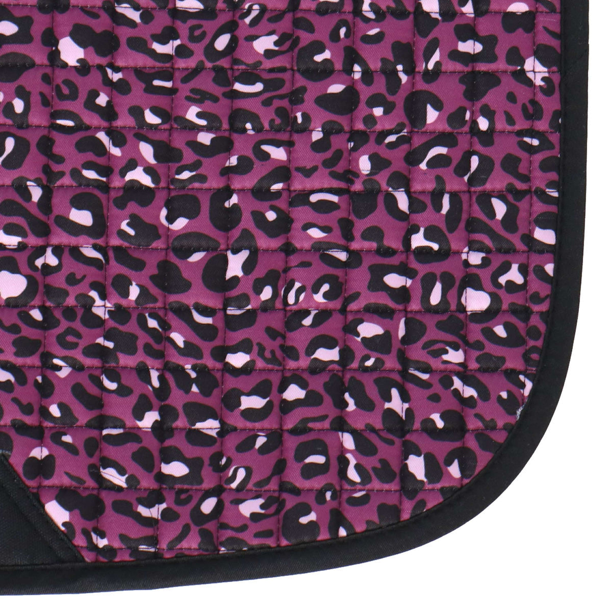 Weatherbeeta Saddlepad Prime Leopard Dressage Léopard Rose