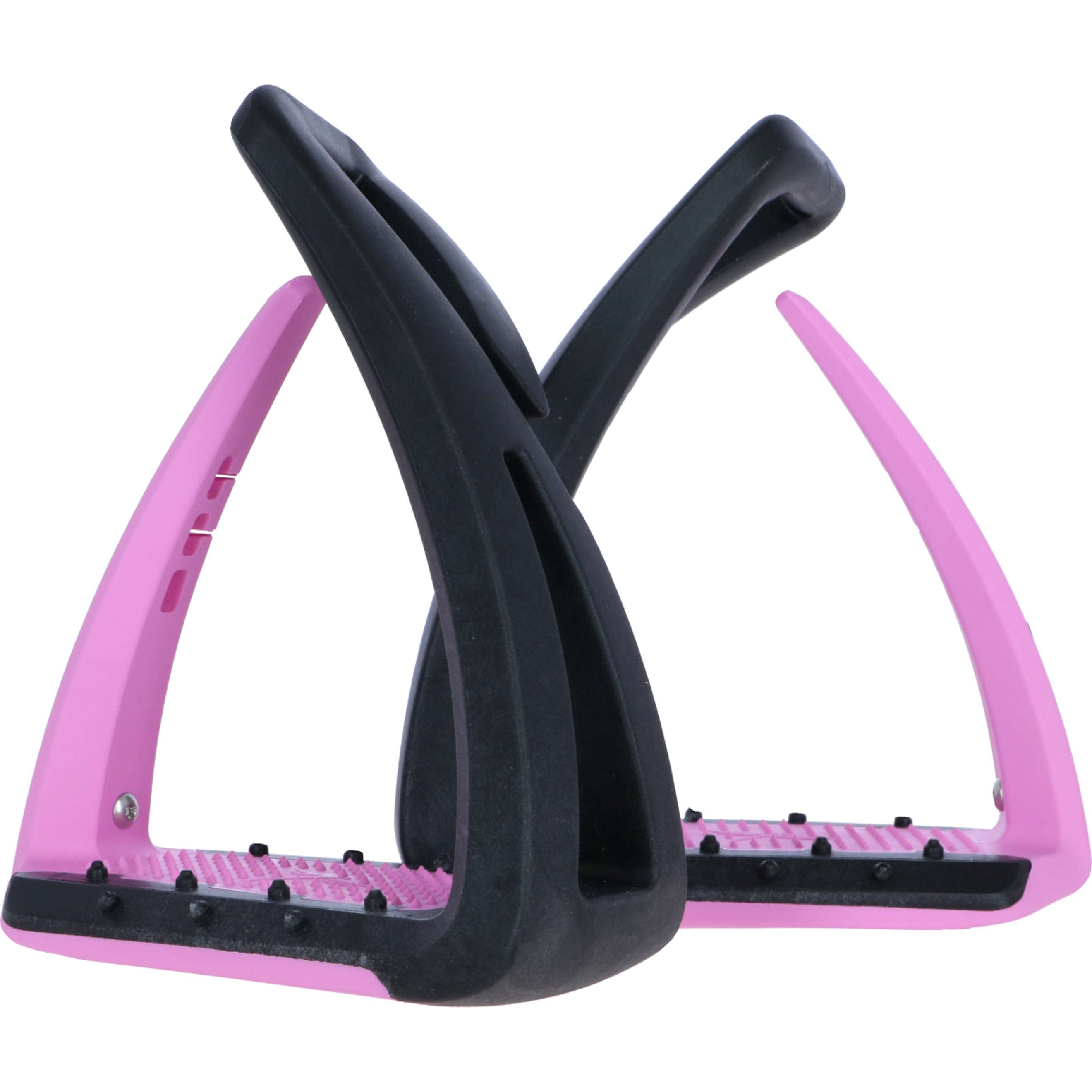 Freejump Étriers Soft Up Lite Noir/Rose Freejump Étriers Soft Up Lite Noir/Rose