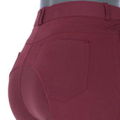 Harry's Horse Pantalon d'Équitation Redwood Full Grip Bordeaux