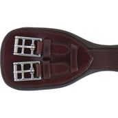 Equiline Dressage Girth Anatomic with Elastic Marron