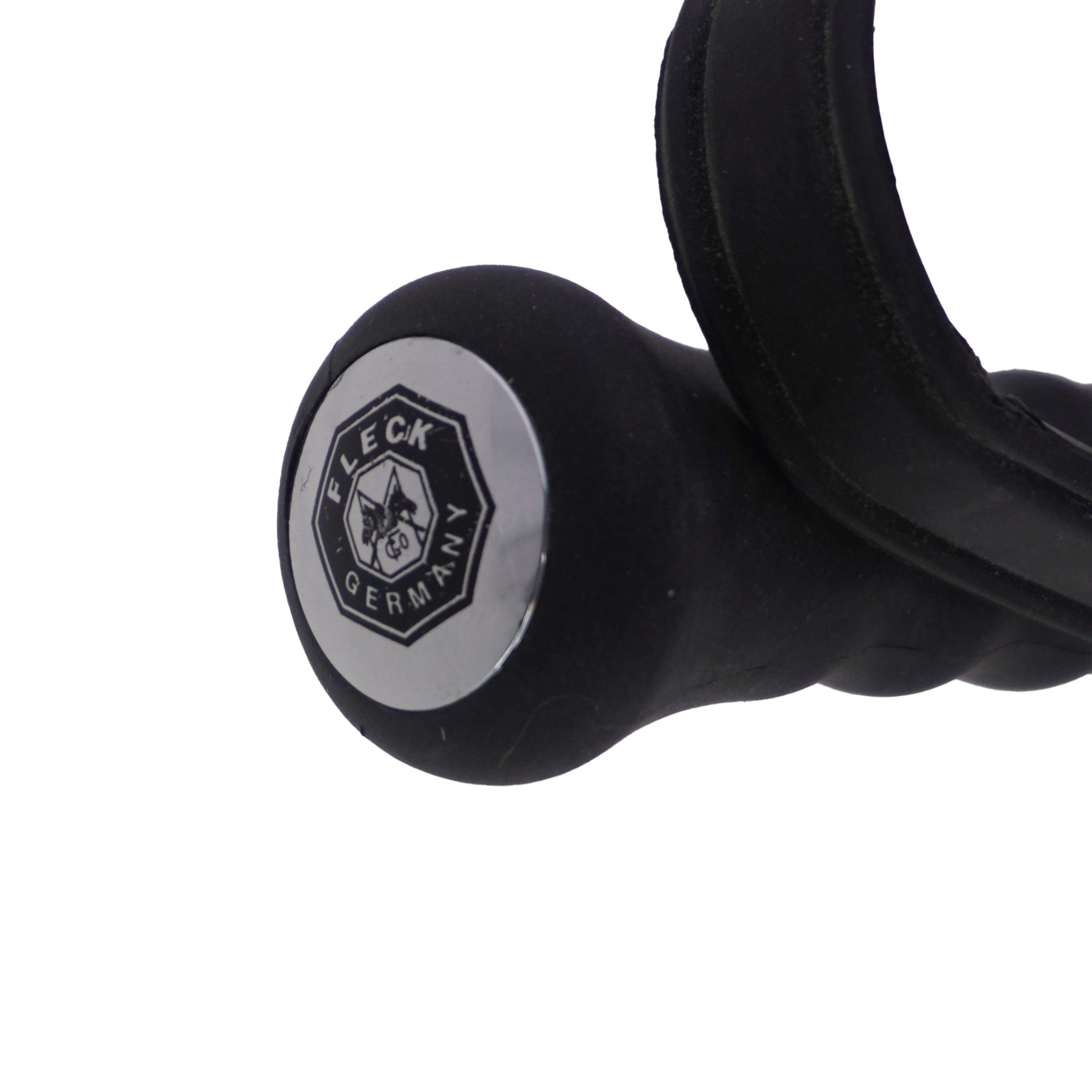 Fleck Cravache d'Équitation Poignée en Caoutchouc Noir Fleck Cravache d'Équitation Poignée en Caoutchouc Noir