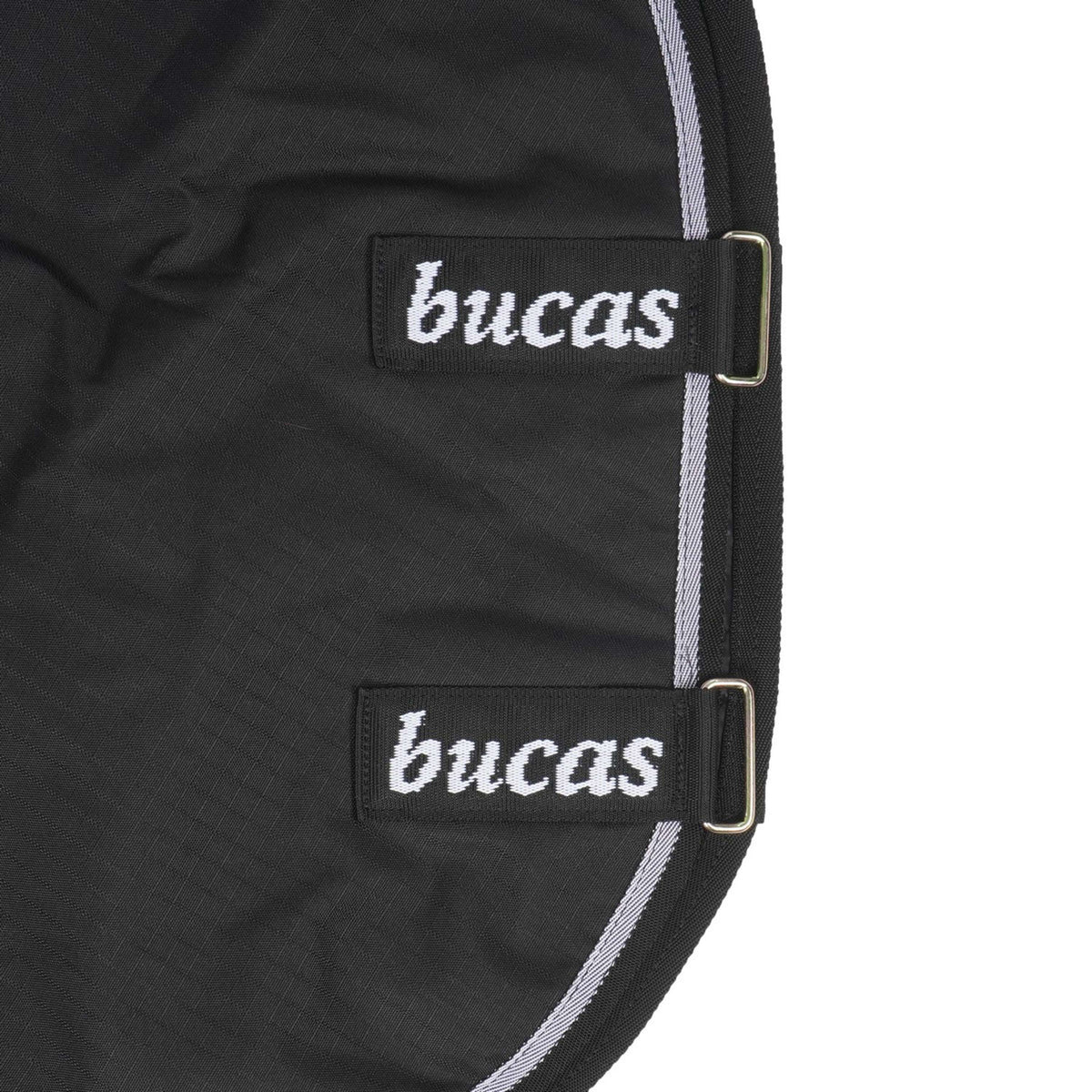 Bucas Trotting Turnout Combi Neck Noir/Blanc