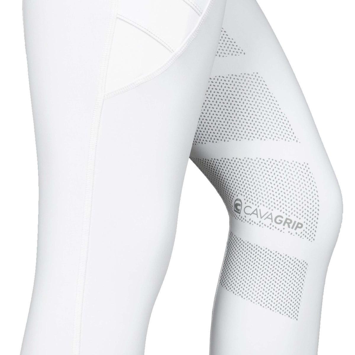 Cavallo Legging d'Équitation CavalLin GRIP RL Full Grip Blanc