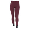 EQUITHÈME Pantalon d'Équitation Kenya Silicone Genouillères Prune