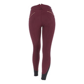 EQUITHÈME Pantalon d'Équitation Kenya Silicone Genouillères Prune