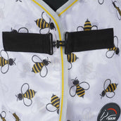 HKM Couverture Anti-Mouches Bee Blanc/Jaune