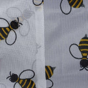 HKM Couverture Anti-Mouches Bee Blanc/Jaune