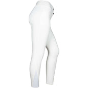 HKM Pantalon d'Équitation Lara Silicone Fond de Peau Blanc