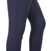 HKM Pantalon d'Équitation Lara Silicone Fond de Peau Bleu Foncé