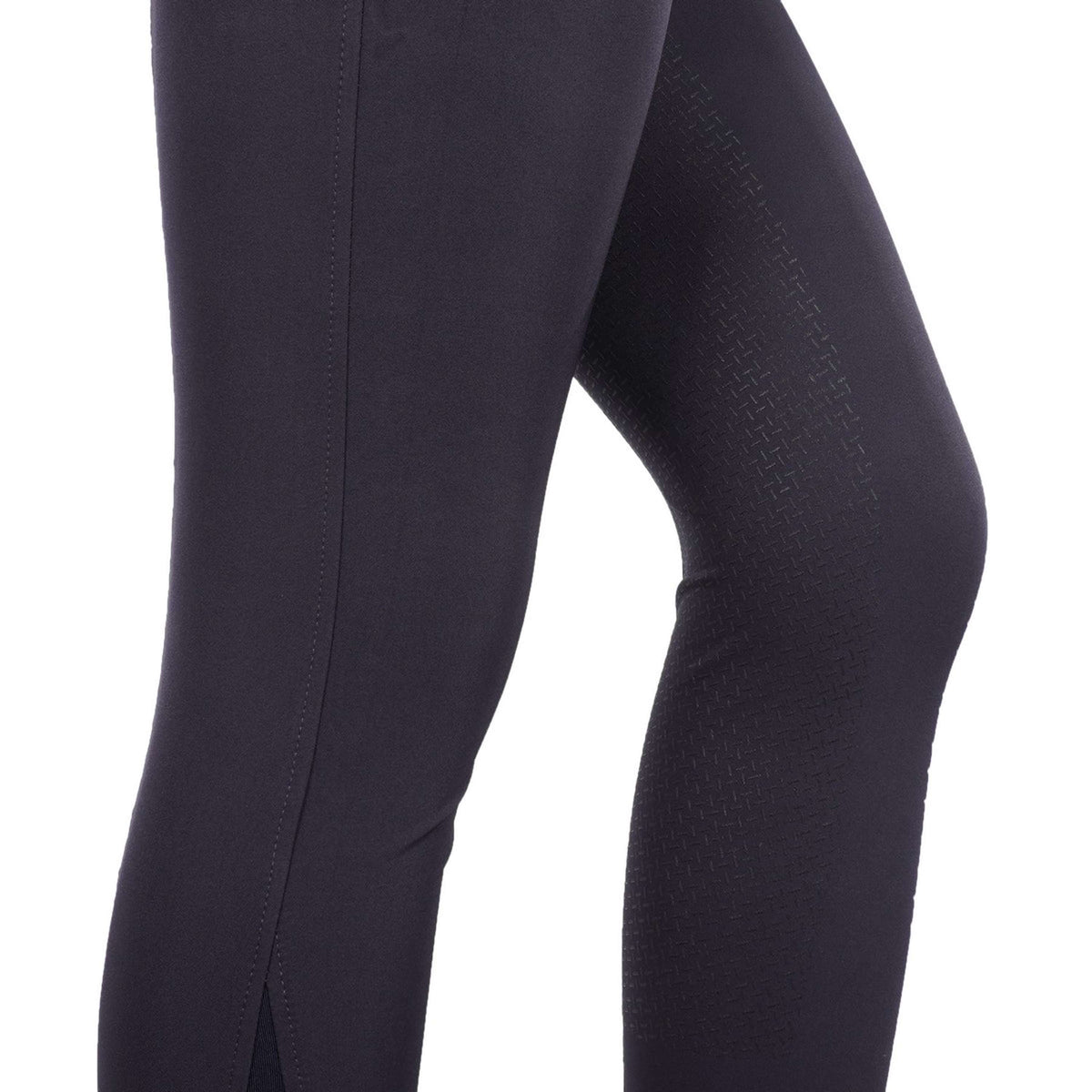 HKM Pantalon d'Équitation Sunshine Silicone Fond de Peau Bleu Foncé