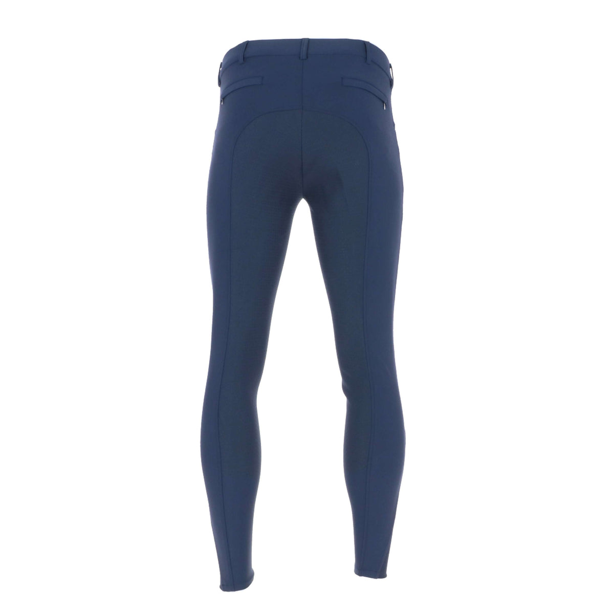 HKM Pantalon d'Équitation Sportive Siège en Silicone Homme Bleu Foncé