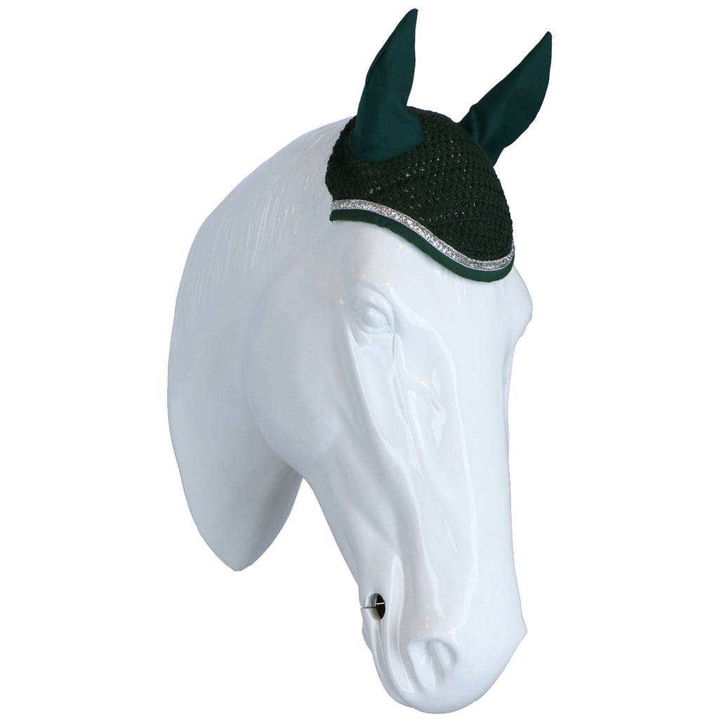 HKM Bonnet Anti-Mouches Romy Vert Foncé