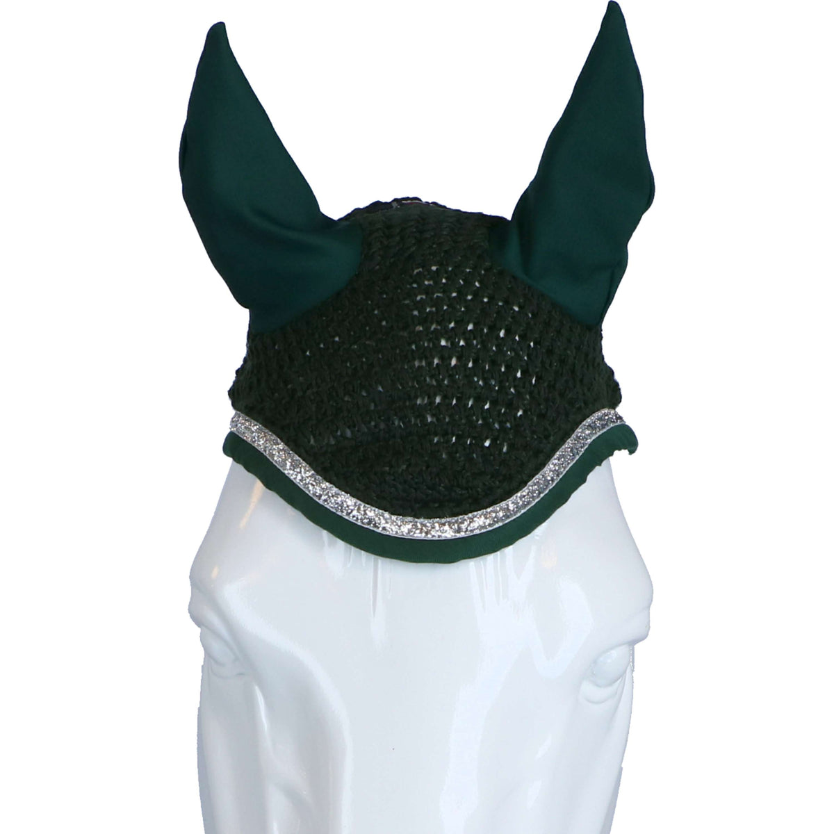 HKM Bonnet Anti-Mouches Romy Vert Foncé