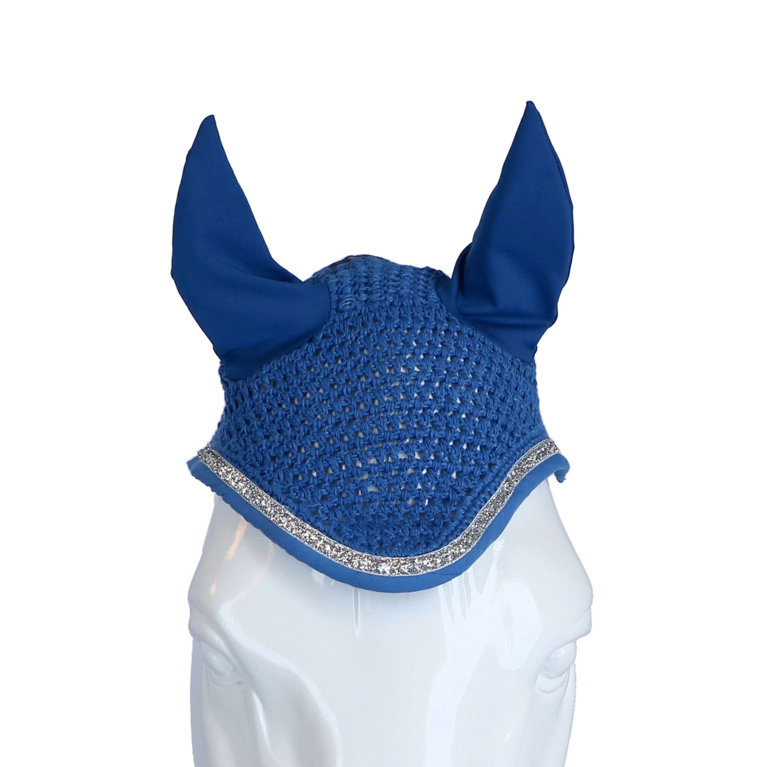 HKM Bonnet Anti-Mouches Romy Cobalt bleu HKM Bonnet Anti-Mouches Romy Cobalt bleu