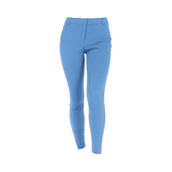 HKM Pantalon d'Équitation Sunshine Silicone Genouillères Bleu Jeans