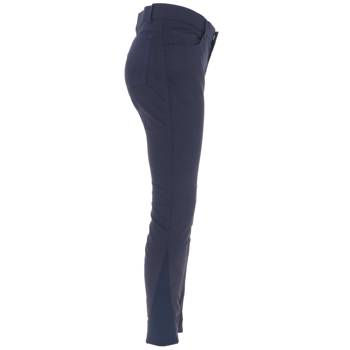 HKM Pantalon d'Équitation Sunshine Silicone Genouillères Enfants Bleu Foncé