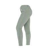 HKM Pantalon d'Équitation Sunshine Silicone Genouillères Gris Vert