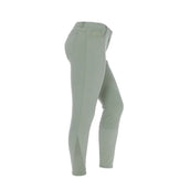 HKM Pantalon d'Équitation Sunshine Silicone Genouillères Gris Vert