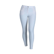 HKM Pantalon d'Équitation Sunshine Competition Silicone Fond de Peau Kids Blanc