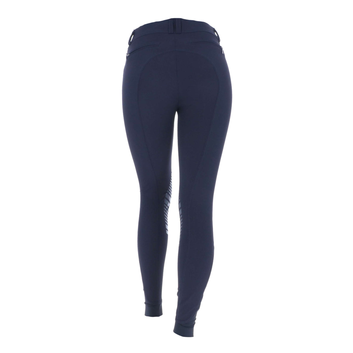 HKM Pantalon d'Équitation Hunter Silicone Genouillères Bleu Foncé