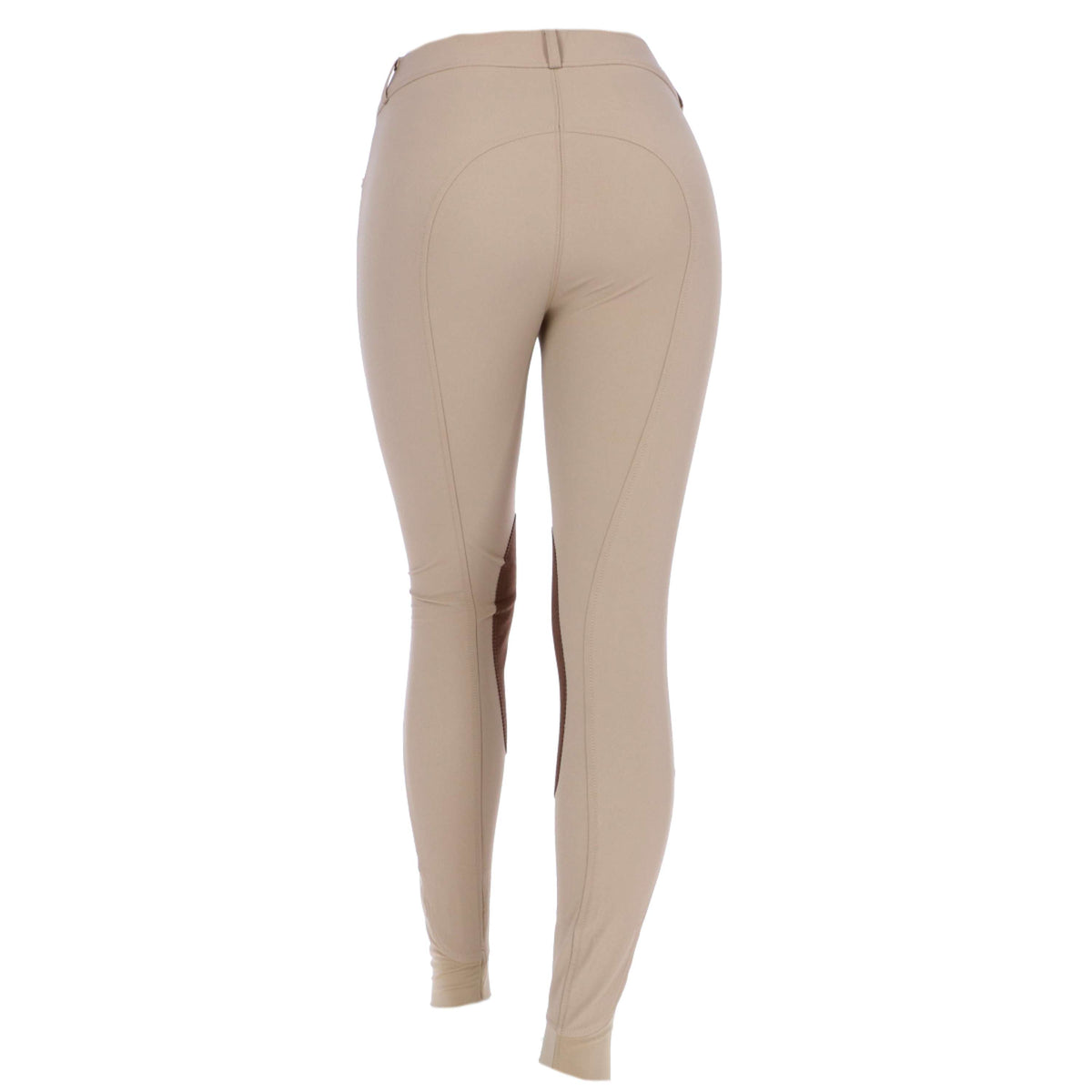 HKM Pantalon d'Équitation Hunter Genouillères Nature Foncé