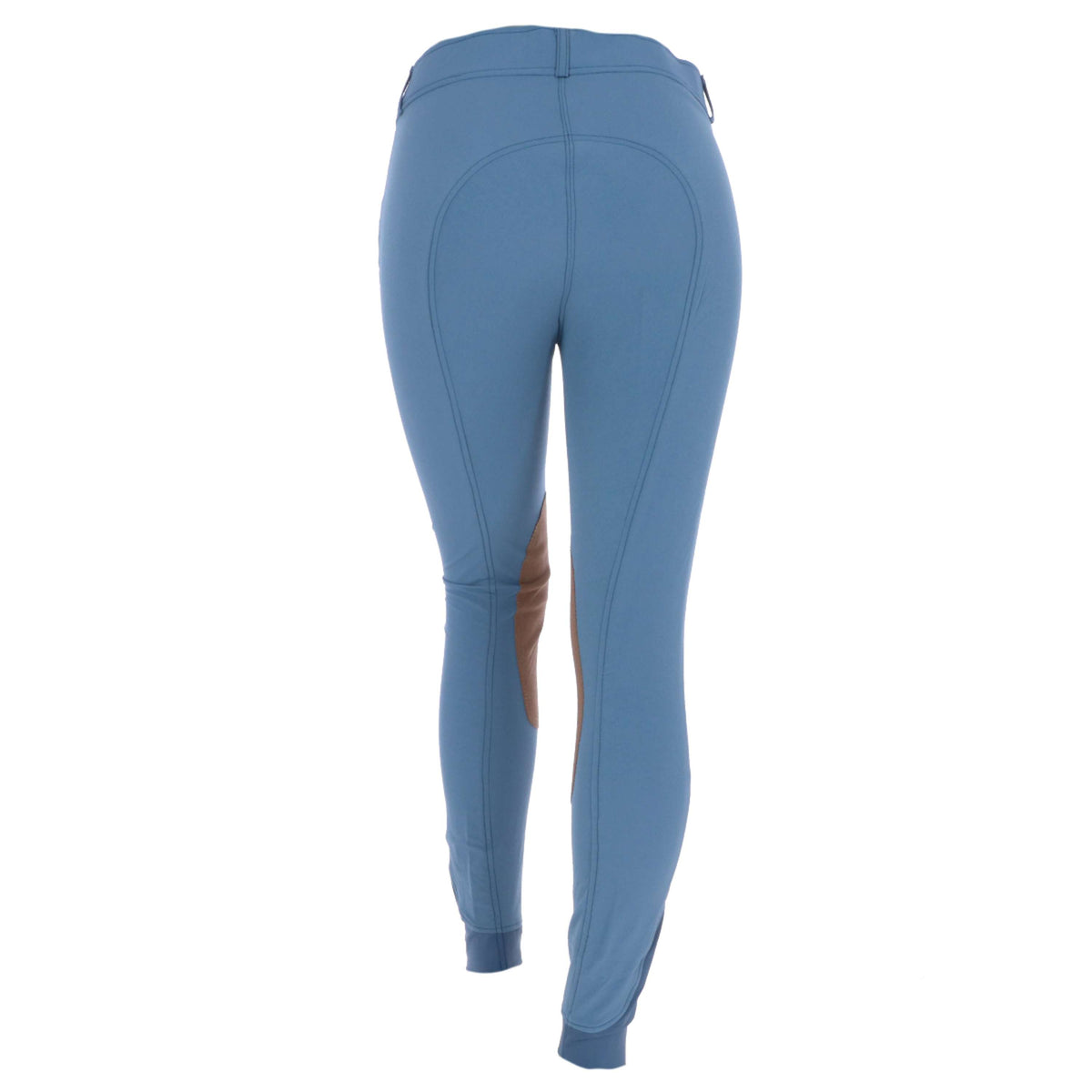 HKM Pantalon d'Équitation Hunter Genouillères Bleu Fumeé