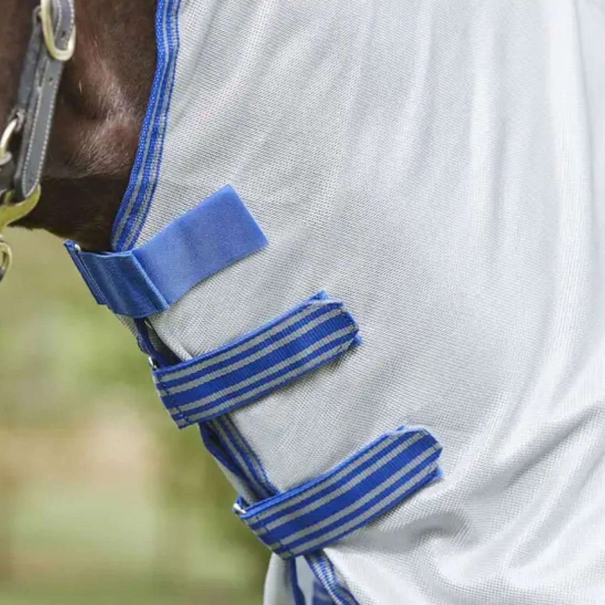 WeatherBeeta Couverture ComFiTec Airflow II Detack a Neck Gris/Bleu/Gris