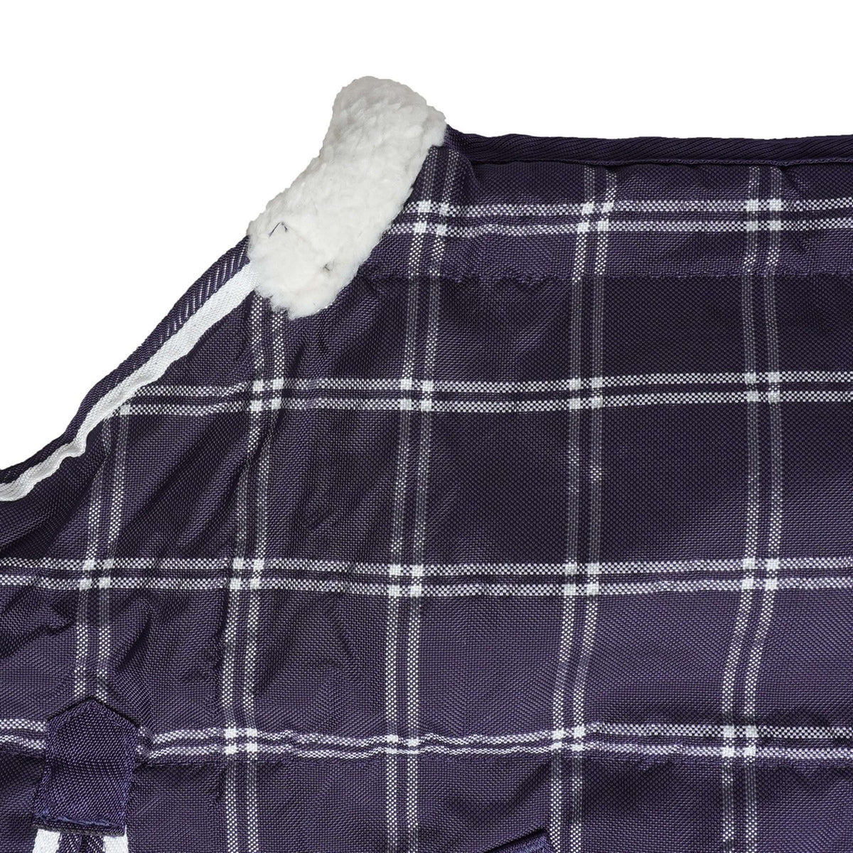 Weatherbeeta Couverture Saxon 1200D PP Stable Standard Neck Medium Navy Plaid