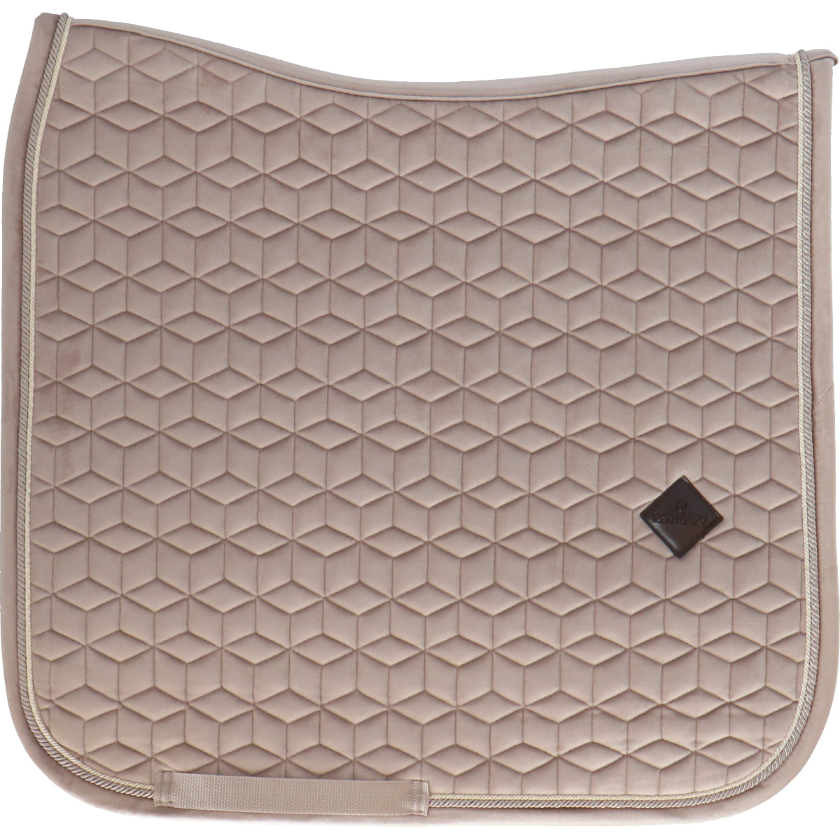 Kentucky Tapis de Selle Basic Fluwelen Dressage Beige