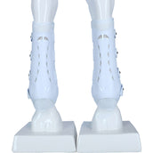LeMieux Guêtres Snug Boots Ultramesh Front Blanc