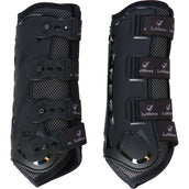 LeMieux Guêtres Snug Boots Ultramesh Front Noir