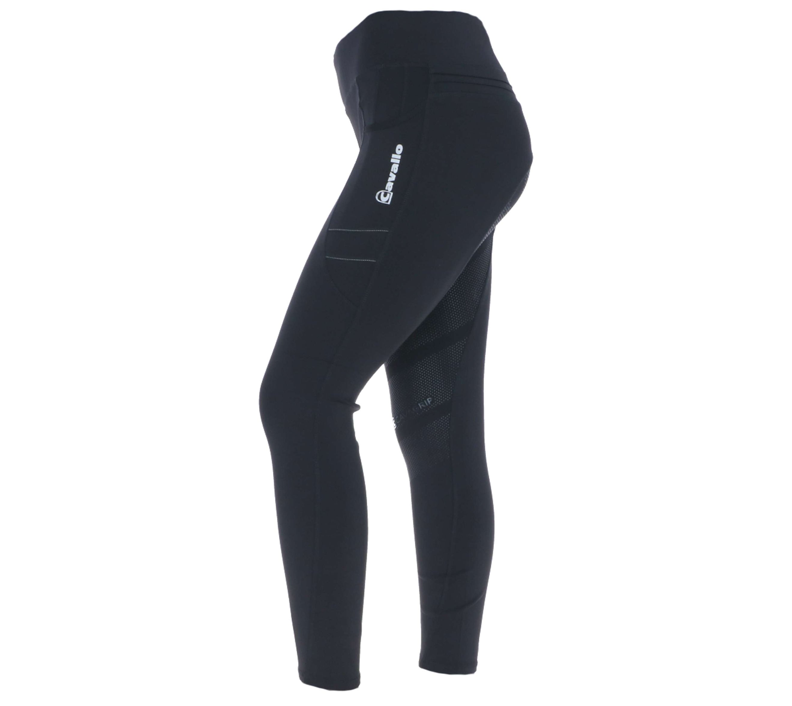 Cavallo Legging d'Équitation CavalLin Grip RL Noir