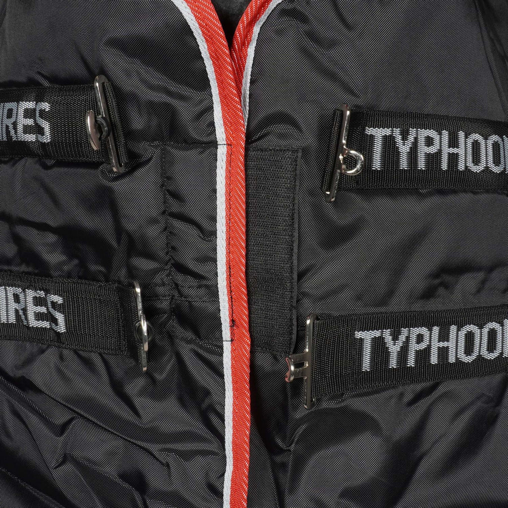 Tempest Original by Shires Couverture Imperméable Turnout Typhoon Combo 200g Noir