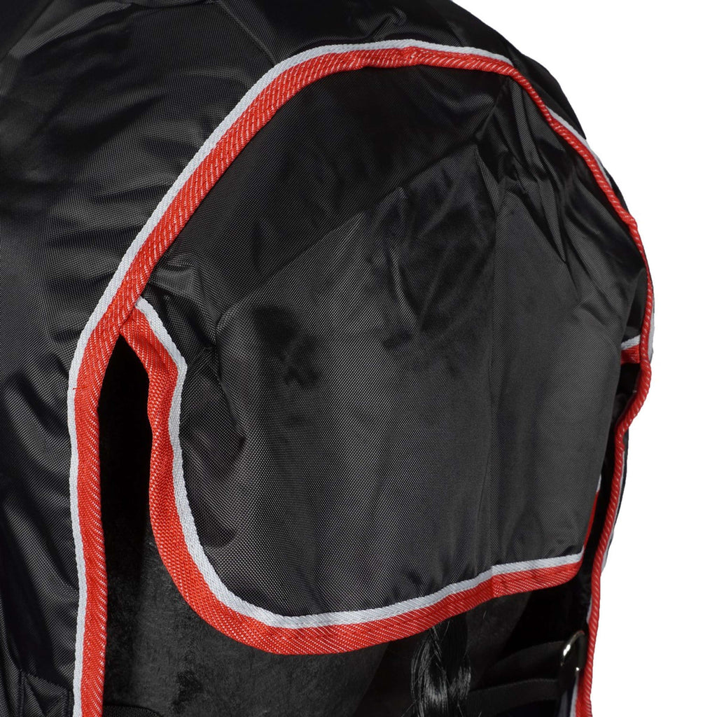 Tempest Original by Shires Couverture Imperméable Turnout Typhoon Combo 200g Noir