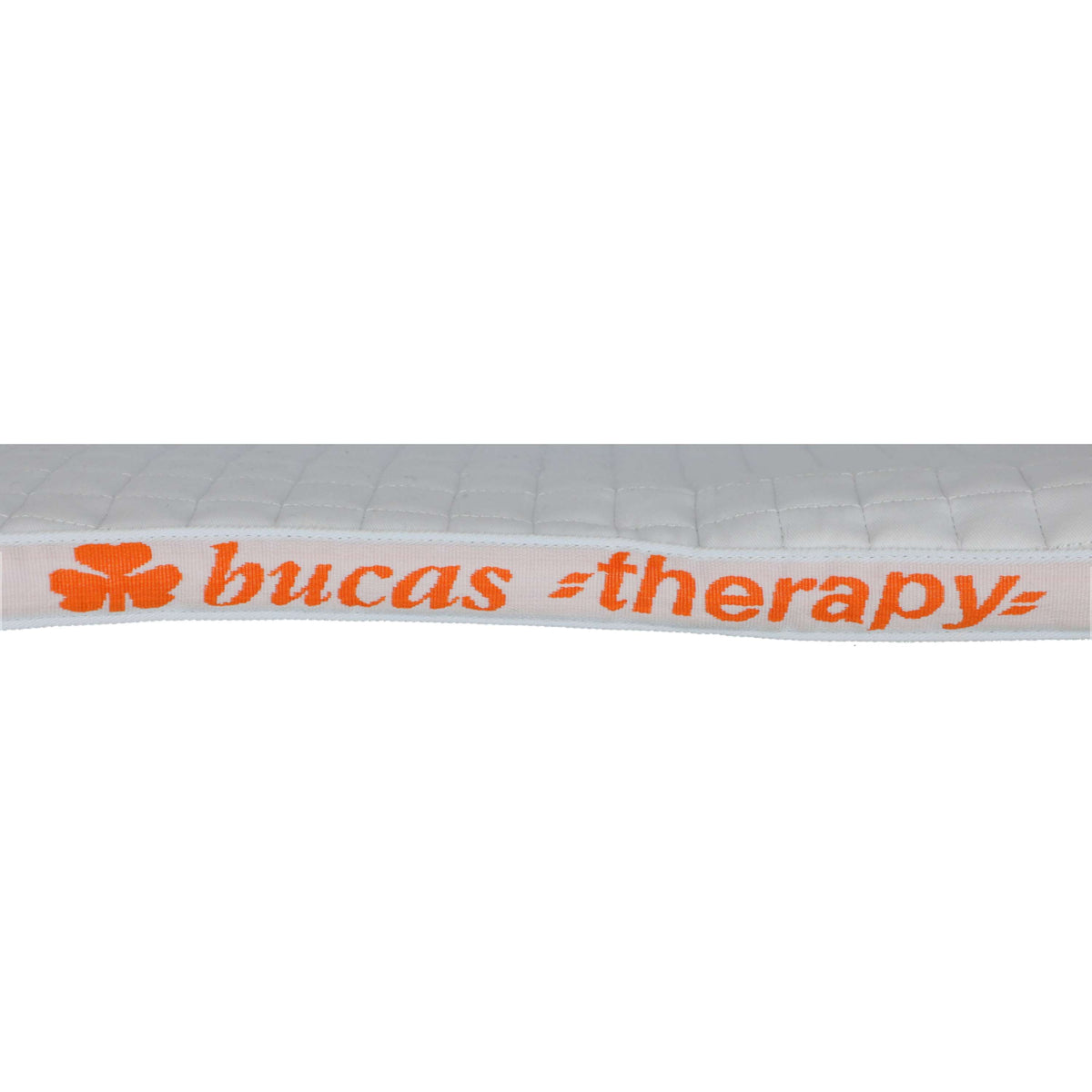 Bucas Therapy Tapis de Selle de Saut Blanc