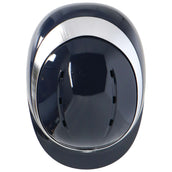 Charles Owen Bombe Halo Marine/Platine Gloss